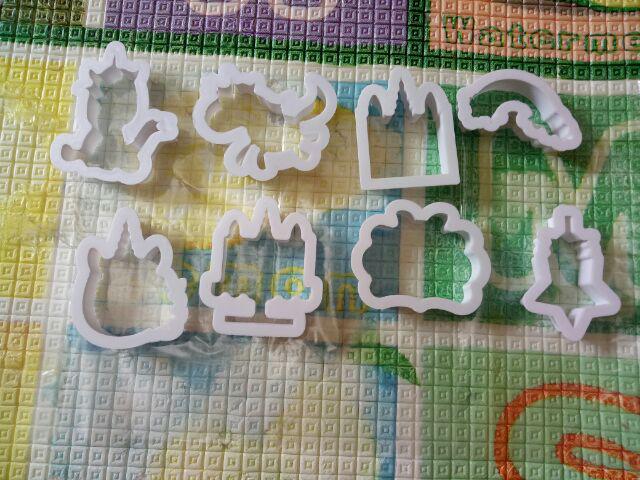 Hpd247 - Cetakan Kue Cetakan Biskuit Unicorn Cookies Mold Baking Tool