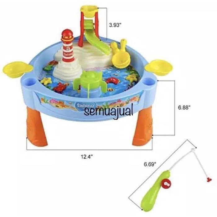 Mainan Anak WATER PARADISE FISHING GAME MAINAN PANCINGAN IKAN -  A063