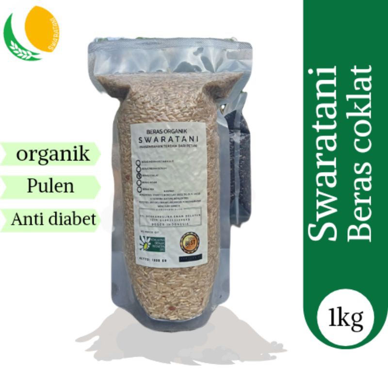 

swaratani- beras coklat organik 1kg