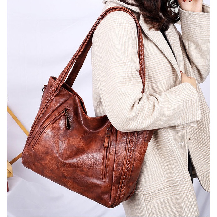 Coklat Import - Af019 Tas Import Coklat 4In1+ Boneka Quality Fashion Wanita Brande