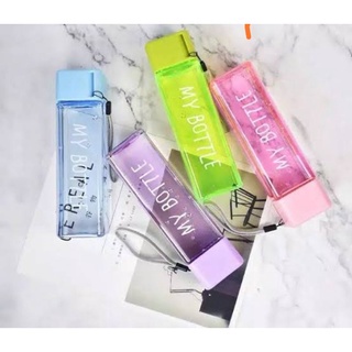 Botol Minum Plastik My Bottle Kotak Petak/My Botol GISE.ID