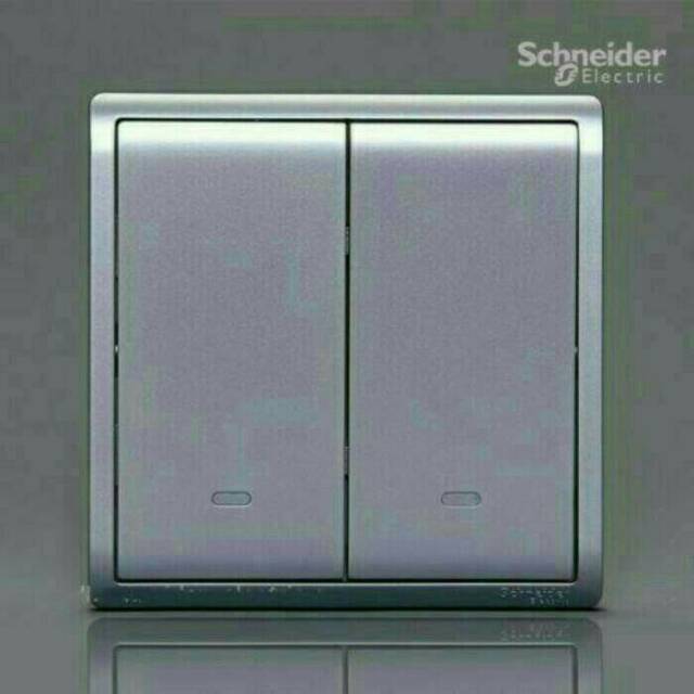 Pieno E8232L1F_LS Saklar 2 Gang Schneider