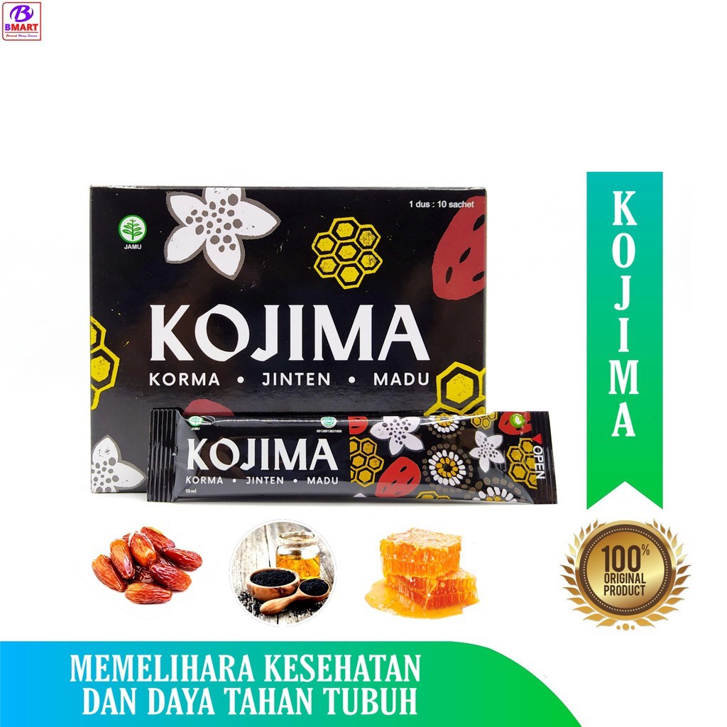 

Kojima Korma Jinten Madu 15 Ml Original ( Kojima Stick Pack ) Membantu Memelihara Kesehatan Tubuh