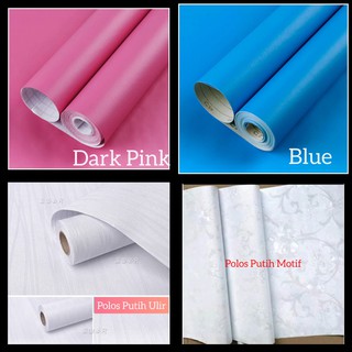 WALLPAPER STIKER STICKER DINDING POLOS PUTIH HITAM BLACK WALLPAPER STIKER STICKER DINDING POLOS PUTIH HITAM BLACK