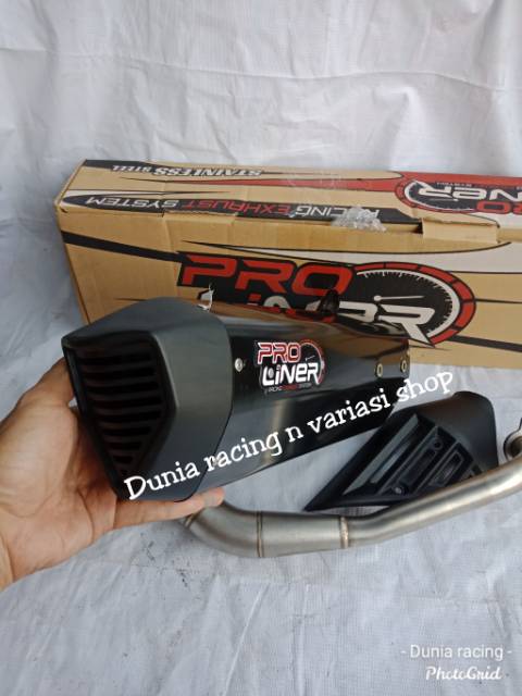 Knalpot Proliner MAX 2 Honda PCX 150 asli dan original Proliner