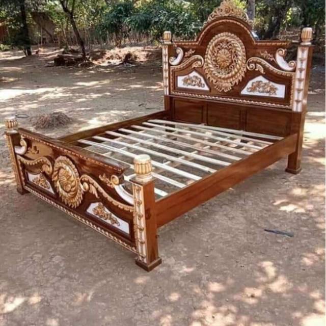 Dipan ukir mewah jati jepara