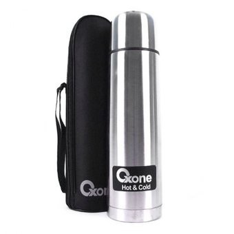 Oxone OX 750 Vacuum Flask Termos Air Panas Stainless 750ML . Baru &amp; Original