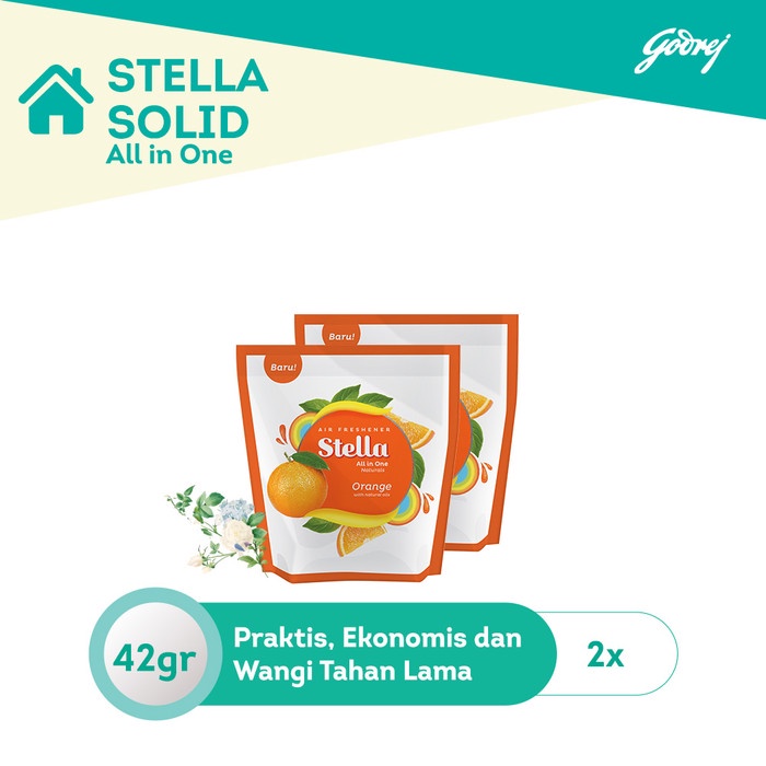 Stella Aio Orange Twist 42Gr - 2Pcs