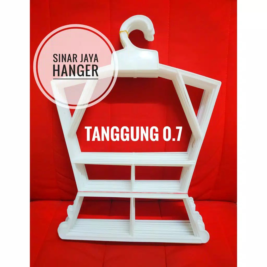 Hanger layang atau setelan ukuran S M XL harga perlusin