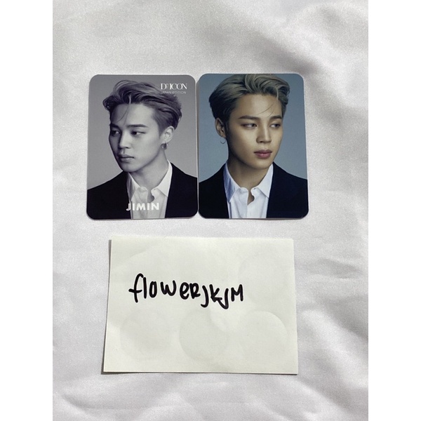 pc photocard bts japan edition dicon jimin