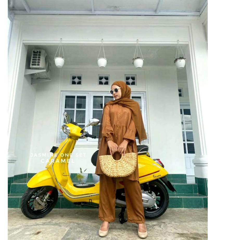 

[9.9 Promo.id] - Jasmine One Set Polos Twill