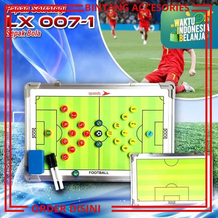 W644 PAPAN PENGATUR STRATEGI FUTSAL SEPAKBOLA PAPAN PELATIH FUTSAL PAPAN SEPAKBOLA ALAT OLAHRAGA