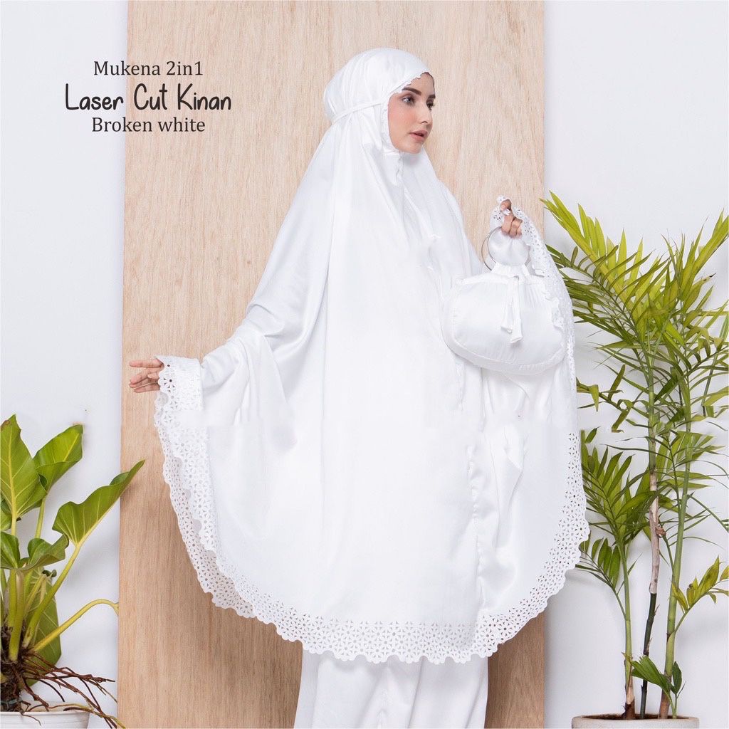 Mukena Laser Cut Premium Silk