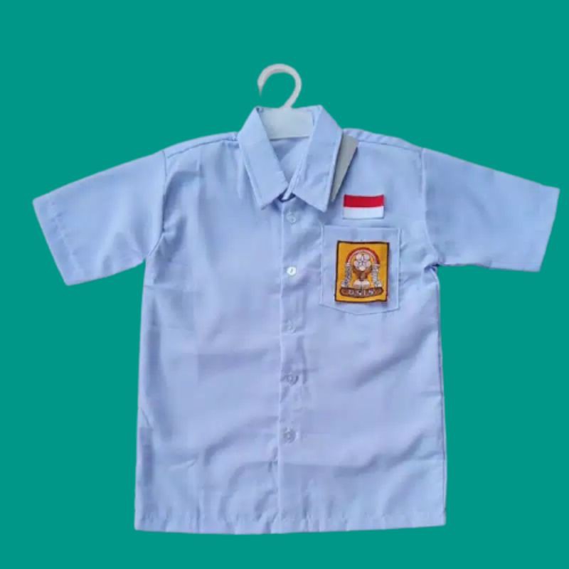 Seragam Osis Seragam Sekolah Seragam SD SMP SMA hem Putih Pendek Kemeja Pendek Sd  Seragam Murah