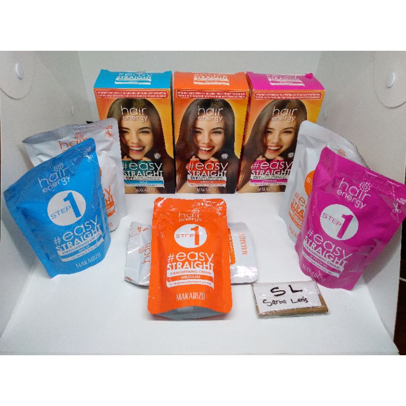 makarizo easy straight/obat catok rambut obat pelurus rambut isi 120ml