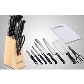 PISAU SET VICENZA (HITAM) (VICENZA KNIFE SET) masih banyak