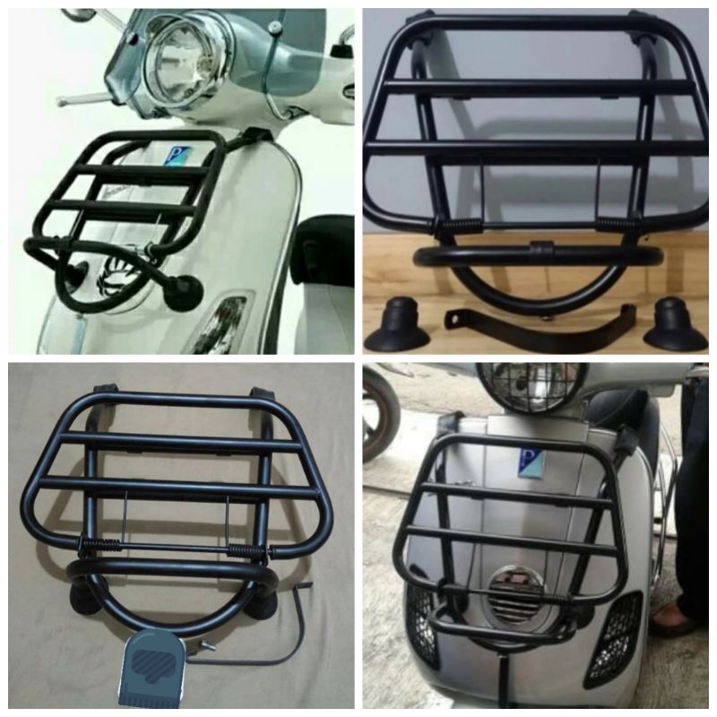 Front Rack / Frontrack Vespa LX LXV S125/150.Aksesoris Rak Depan