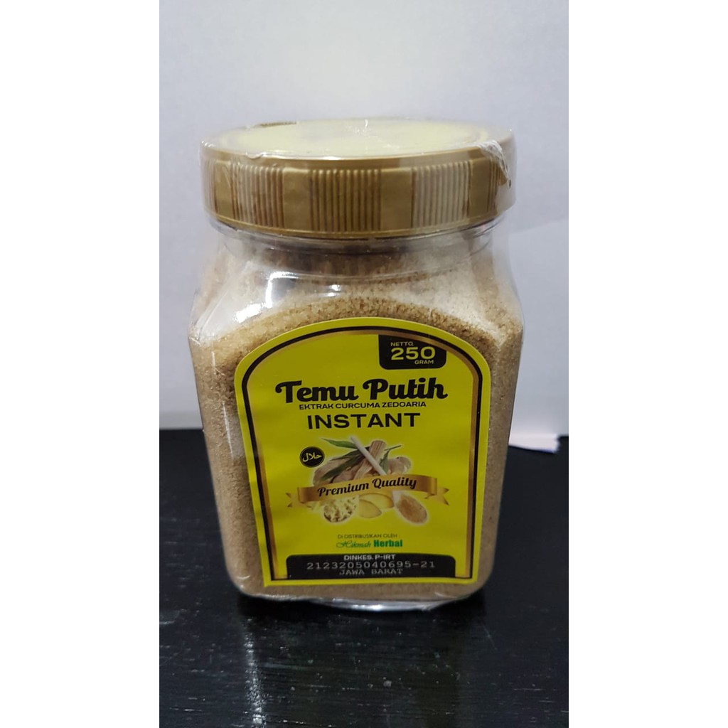 

Serbuk Temu Putih Ektrak Curcurma Zedoaria