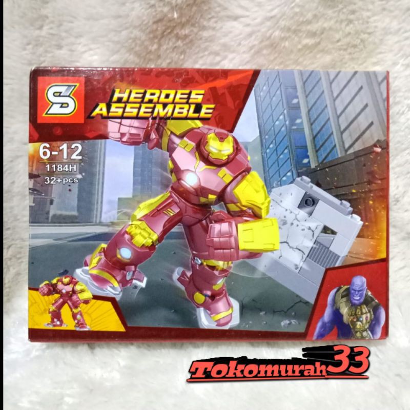 Hulkbuster Avengers Heroes Assemble 32+ pcs