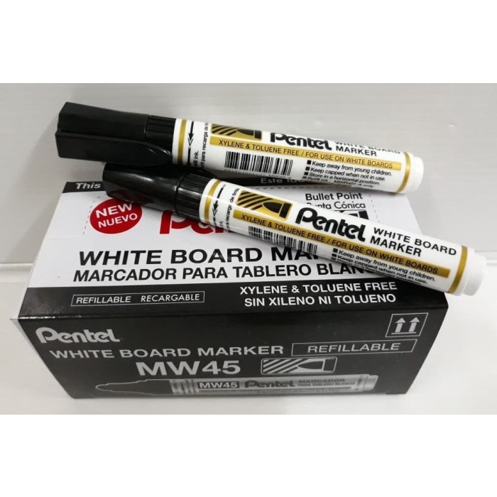 

Segera Miliki Spidol Pentel Boardmarker Mw45 - Hitam (Pack 12 Pcs) Gilaa!!!