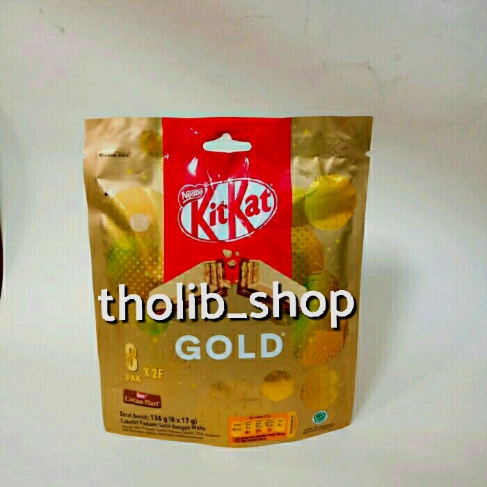 

Nestle kit kat gold 136 gr
