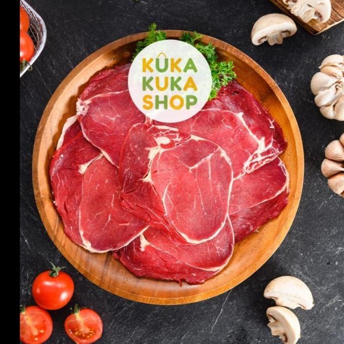 

DAGING SAPI BEEF SLICE AUST RIBEYE SLICE 1 KG FRESH CUT! FSDGDF252