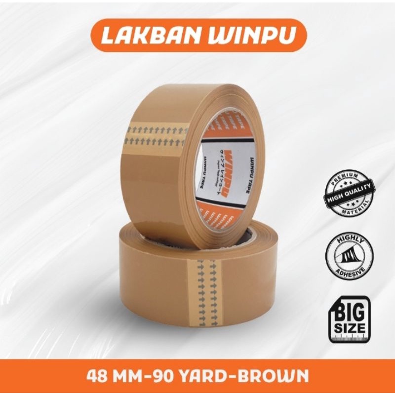 

LAKBAN COKLAT 90 YARD