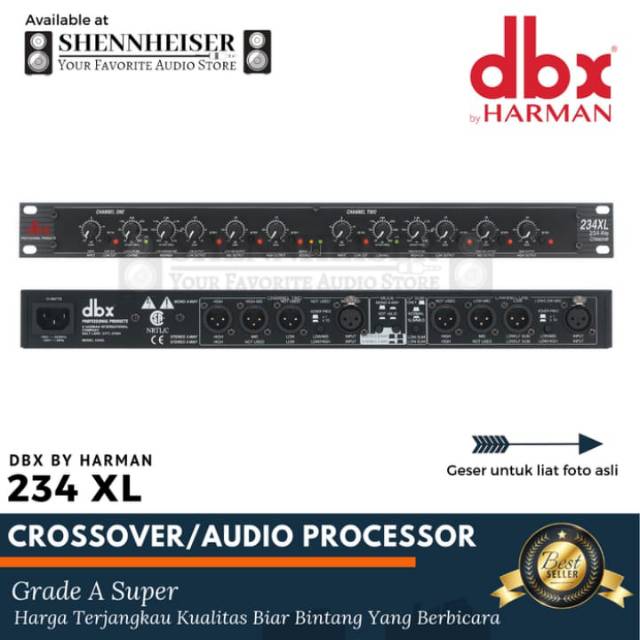 Crossover dbx 234xl DBX 234XL