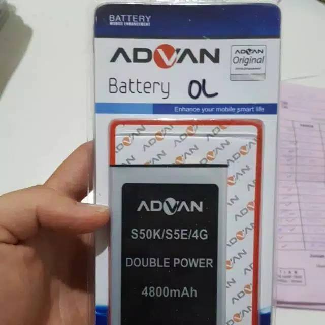 Baterai Advan S50K/S5E 4G