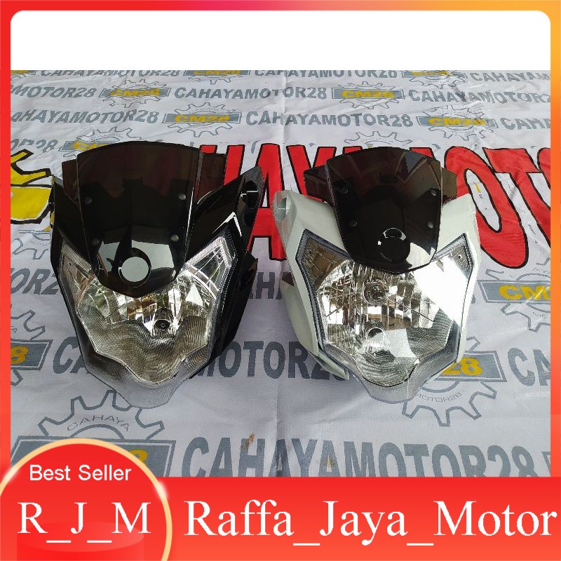 COVER BATOK KEPALA DEPAN & REFLEKTOR LAMPU MOTOR YAMAHA VIXION NEW ADVANCE NVA 2015 2016 TERLARIS
