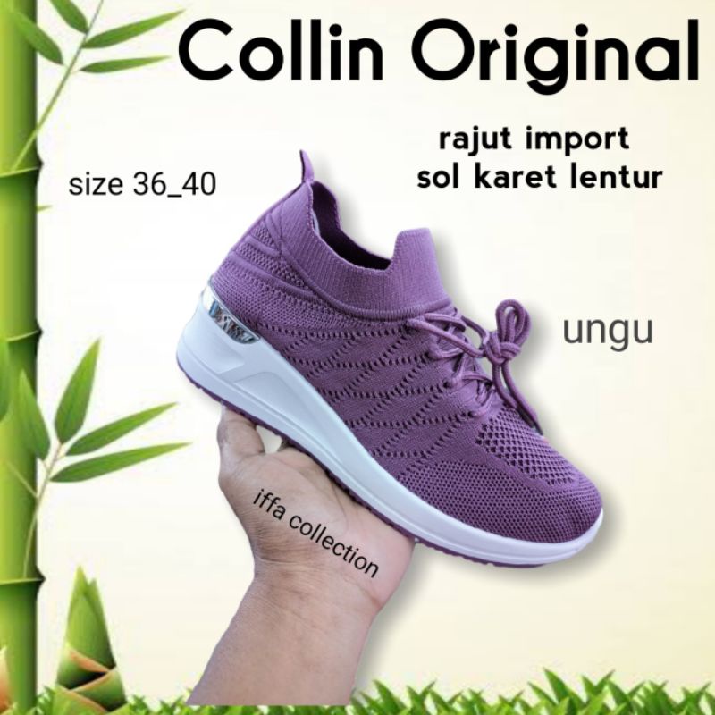sepatu rajut import collin original terbaru 2022