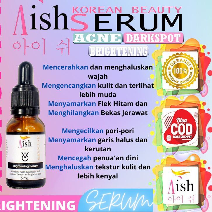 Sudah READY.. SERUM AISH KOREA - AISH SERUM KOREA - AISH SERUM ORIGINAL PAKET LENGKAP