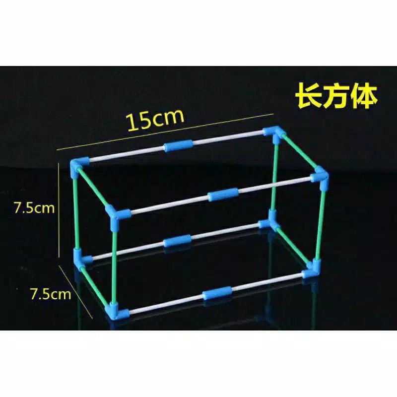 build geometry - mainan rangka geometri - alat bantu belajar matematika