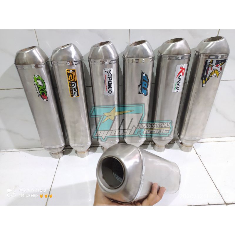 Silincer Kapsul Tutup Model Pres Ori panjang 35.cm