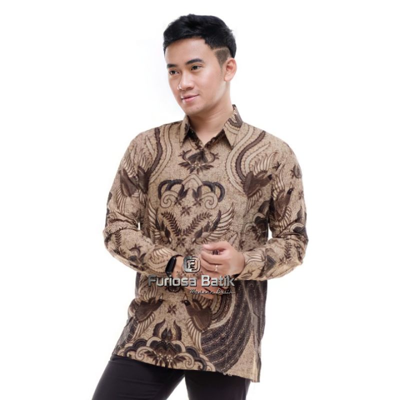 Furiosa Batik Pria Baju Batik Pria Size M L XL XXL