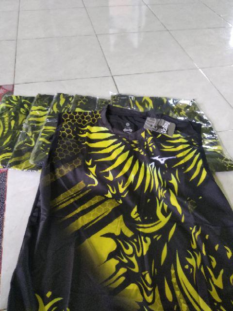 Baju Singlet Voli Printing Motif Batik Bermacam Warna Pilihan