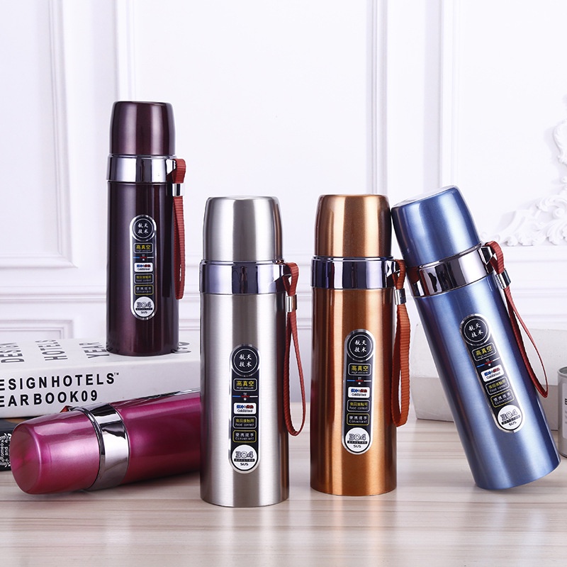 Termos Air Panas Full Stainless Steel Thermos Botol Air Minum Stainless Steel 500ML