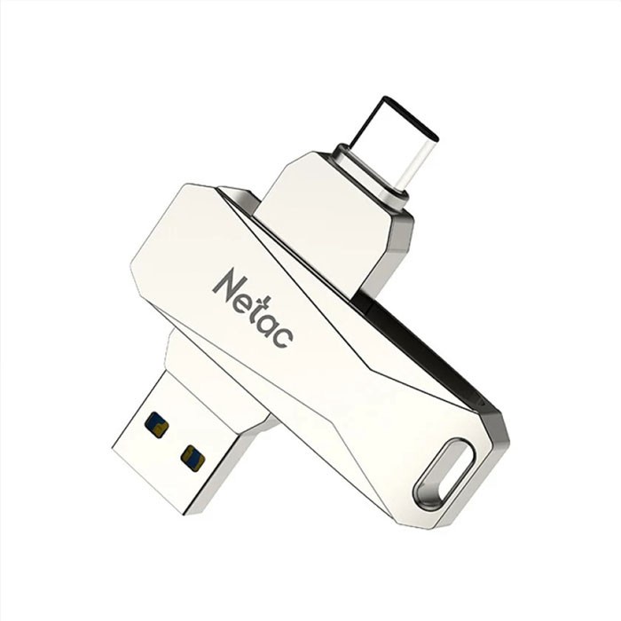 Netac Flashdisk U782C 32GB 64GB - USB 3.0 Type-C Original