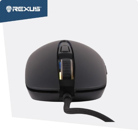 Rexus Arsa Macro Gaming Mouse 12400 DPI