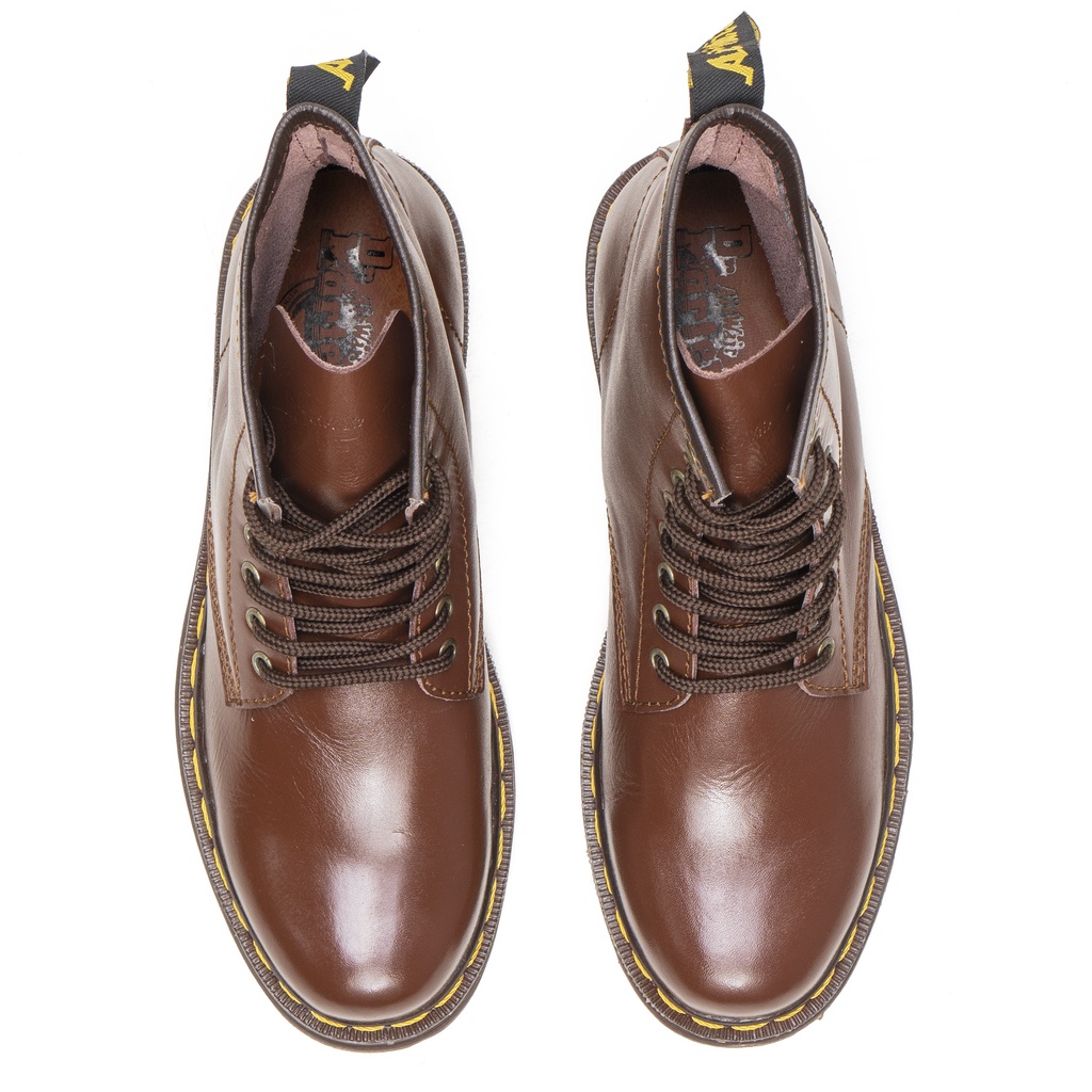 Sepatu Boot Pria Boots Casual Kulit Asli Docmart Like Dr Martens 1080