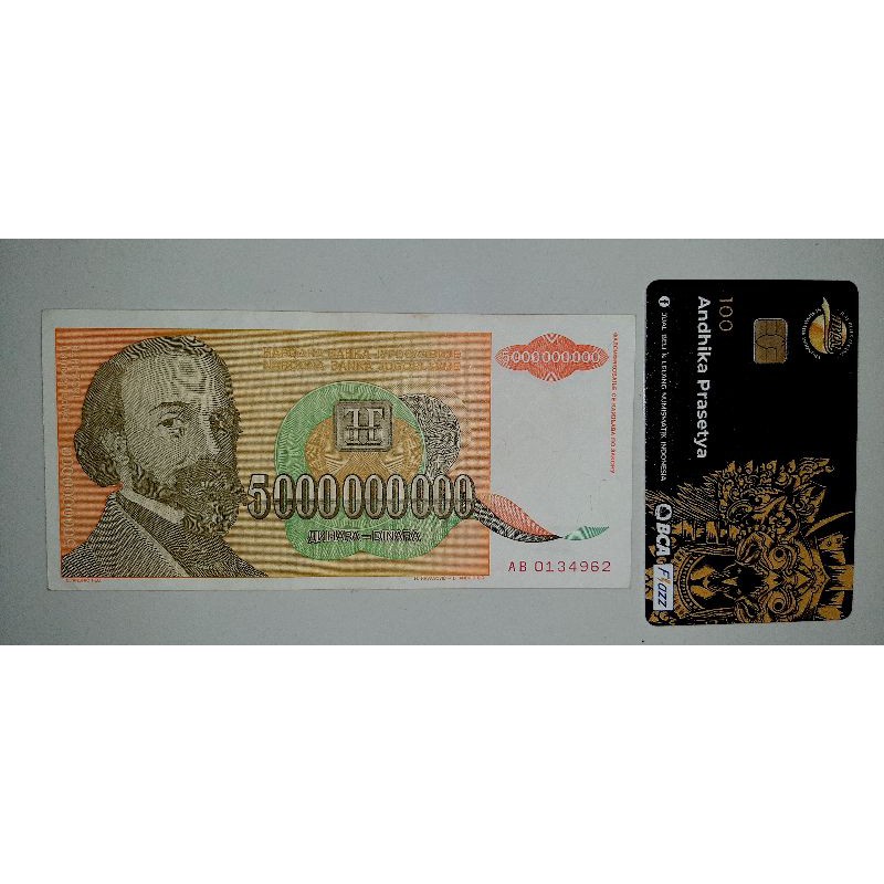 Uang 5 Milyar Yugoslavia