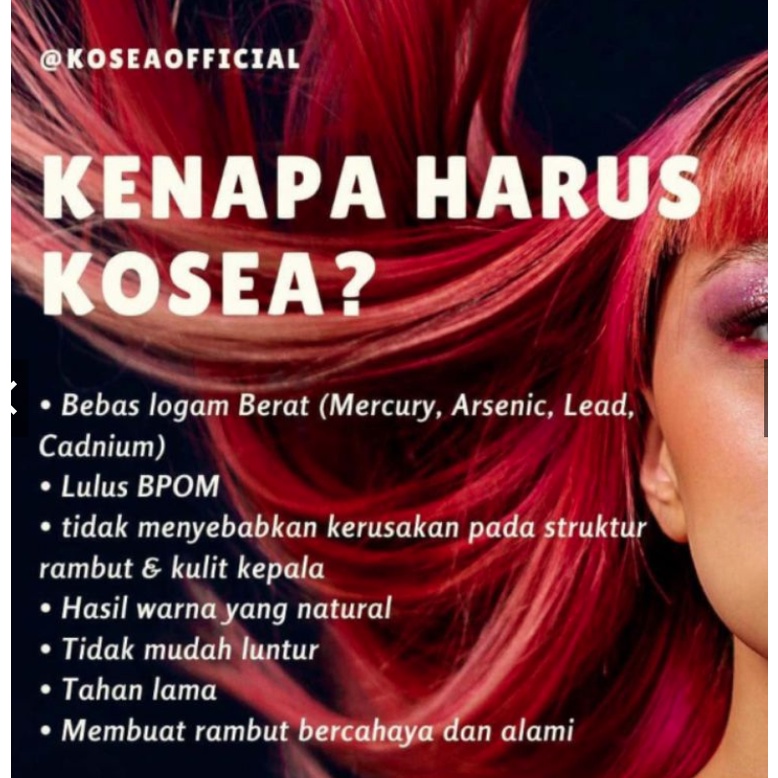 KOSEA Profesional Hair Bleaching 100ml ( BLEACHING RAMBUT)