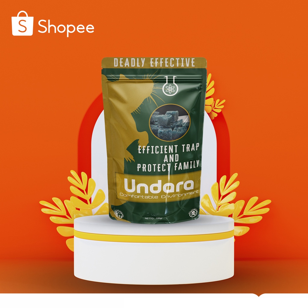RacuntikusUNDARA 100gr COD Original Racun Jebakan Lem Pembasmi Alat Obat Pengusir Perangkap Anti Pem