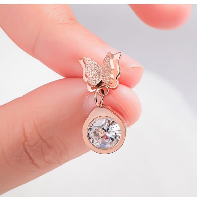 Anting TITANIUM Wanita Terkini Anti Luntur dan Karat Selamanya / Anting Titanium Jepit Import / Anting Wanita Korea Import Terkini / Anting Titanium Asli Ori Anti Karat