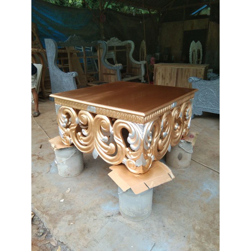 meja tamu ukir jepara/meja ukir murah.