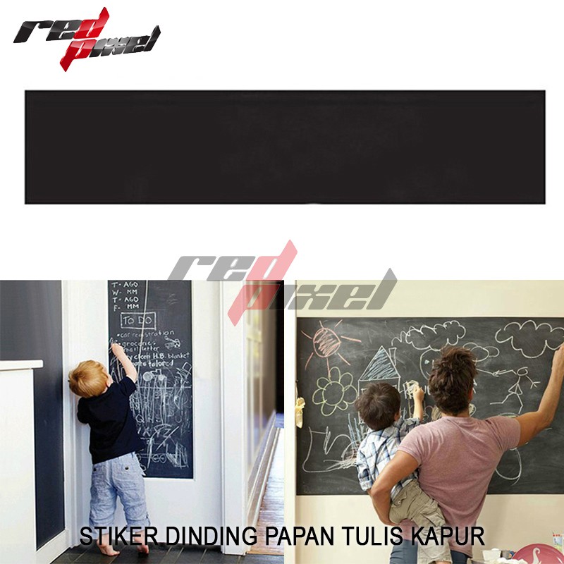 

Stiker Dinding Papan Tulis Kapur Flexible 200 X 45 Cm