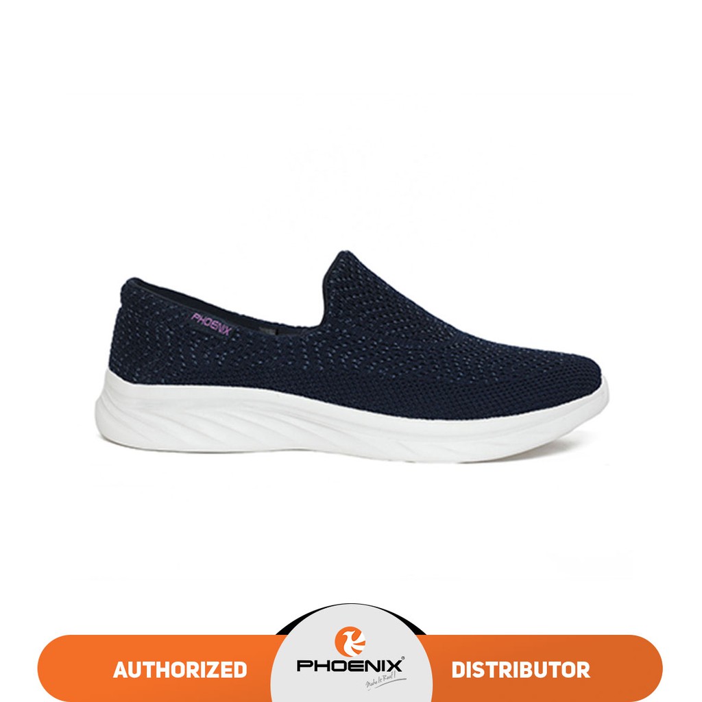 Phoenix Freda Sepatu Slip On Wanita - Navy