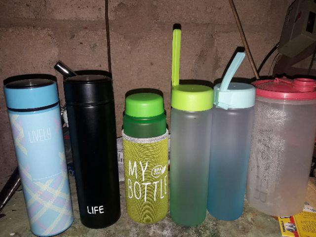 My Bottle Doff + Pouch  Warna Infused Water 500ml - Botol Minum B03-6a