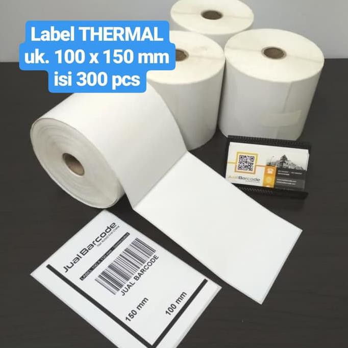 

Ready Oke] Label Sticker Barcode Cargo 100Mm X 150Mm ( 1 Line ) Thermal Isi 300