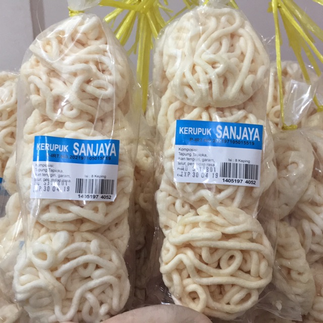 

KERUPUK SANJAYA LEBAR ISI 8 keping